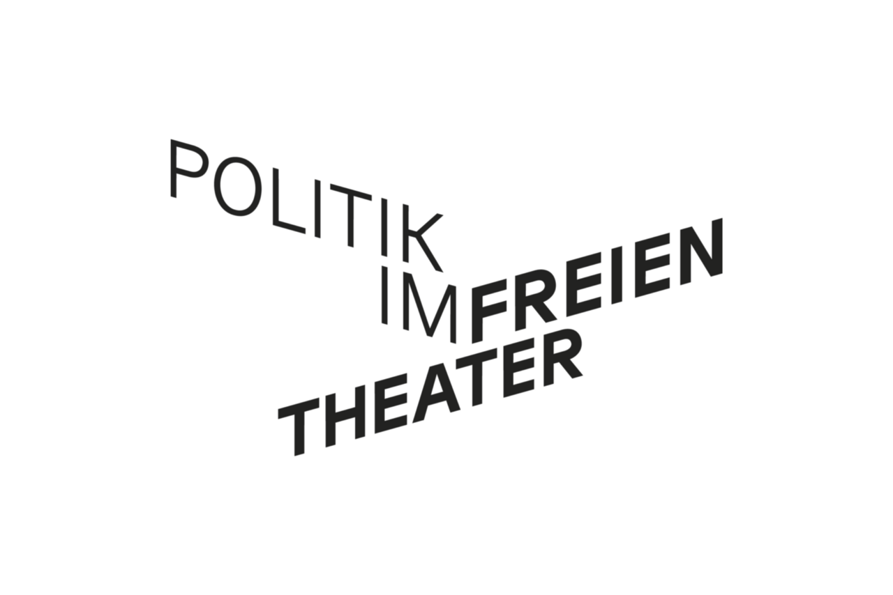 Logo Politik im Freien Theater als Schriftzug.